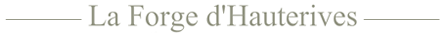 Forge d'Hauterives