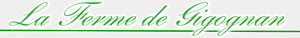 La Ferme de Gigognan