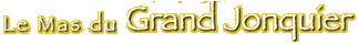 Le Mas du Grand Jonquier