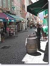 Street in Barcelonnette Street in Barcelonnette