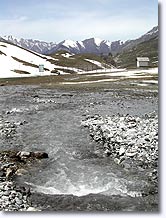 Larche, le torrent de Rouchouze Larche, le torrent de Rouchouze