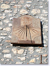 Chateauneuf Villevieille - Sundial