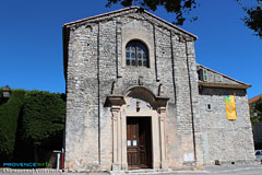 Chateauneuf Villevieille, église Chateauneuf Villevieille, église
