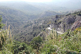 Route vers Gourdon