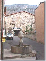 Greolieres, fountain