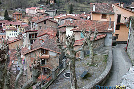 Lantosque, le village