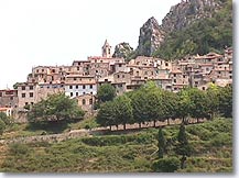 Sainte Agnes, the village