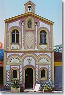 Villefranche sur Mer - Chapel St Pierre decorated by Cocteau