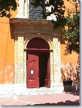 Door of the church