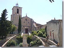 Orgon - church