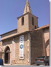S&eacute;nas, clocher