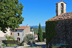 Claviers, chapel bell tower