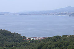 Le Pradet - view from Cap Garonne
