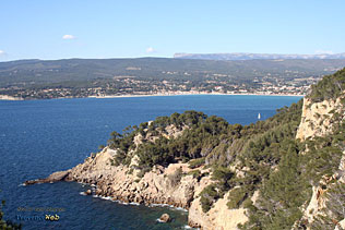 Saint Cyr sur Mer - Sentier du Littoral