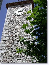 Trigance - Tour de l'horloge