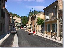 Caumont sur Durance, rue