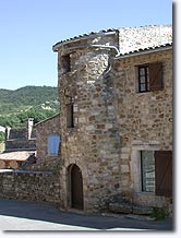 Gignac, typical house