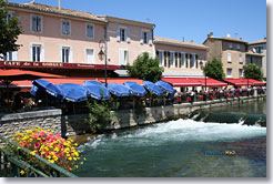 Isle sur la Sorgue, the Sorgue river