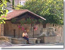 Saint Hippolyte le Graveyron - Fountain