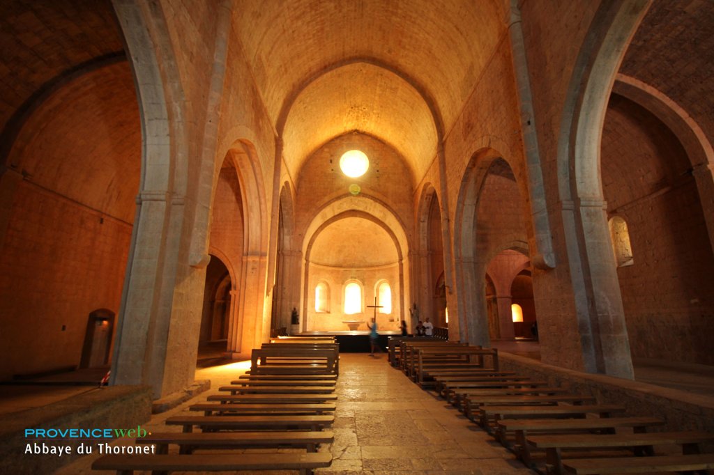 Architecture Abbaye du Thoronet.