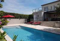 Piscine de la Maison d'Hôtes située à Vinsobres