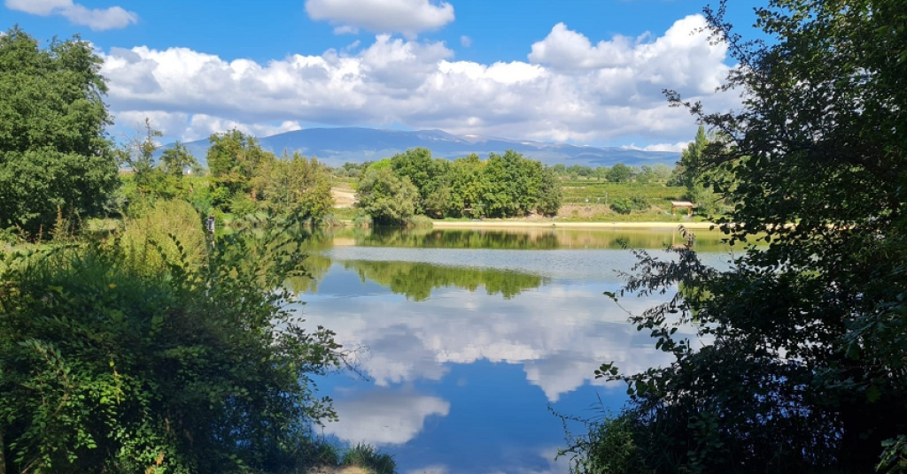 Plan d'eau des Salettes.