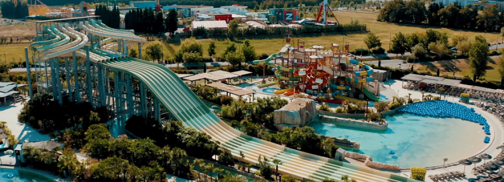 Wave island à Monteux.