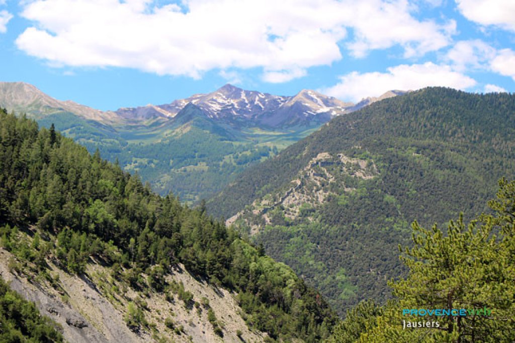 Montagnes près de Jausiers.