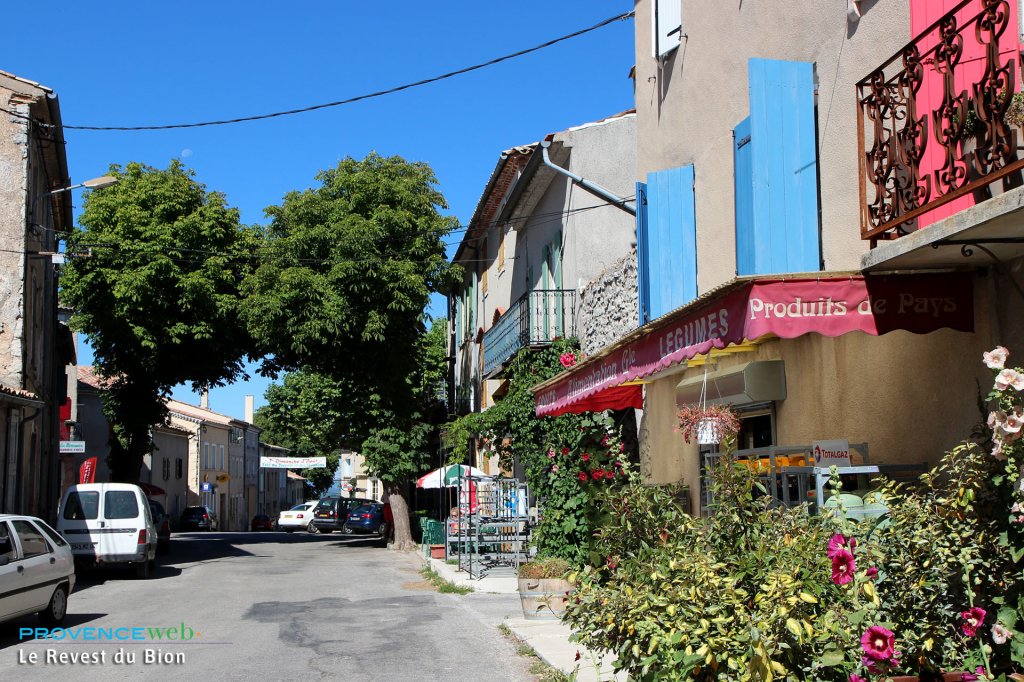 Village de Revest du Bion (04).