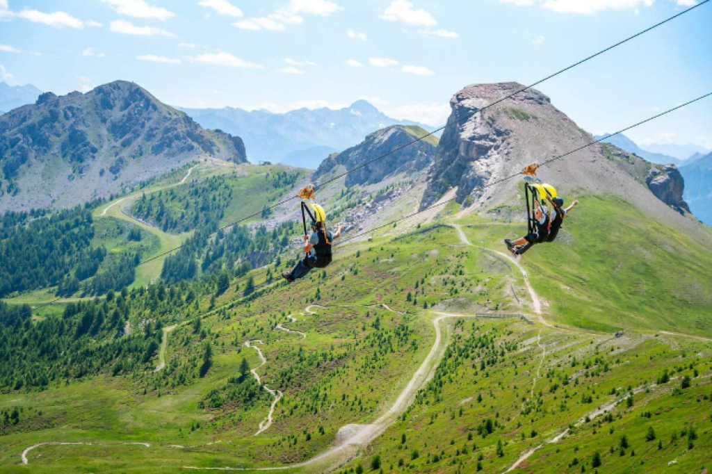 Serre Chevalier l'été.
