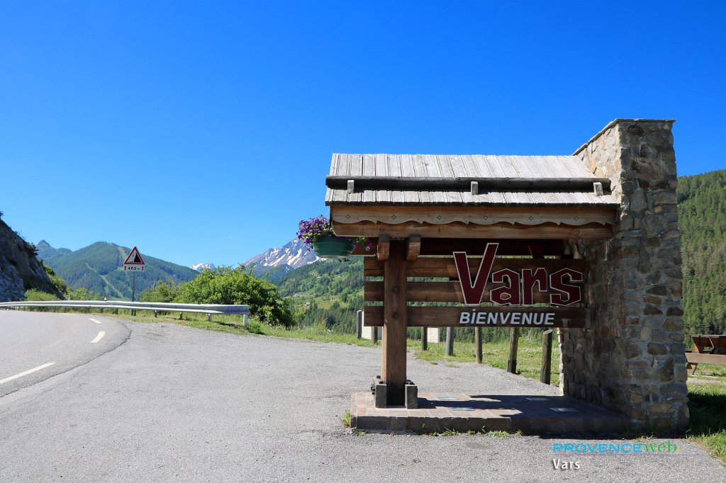 itinéraires à Vars.