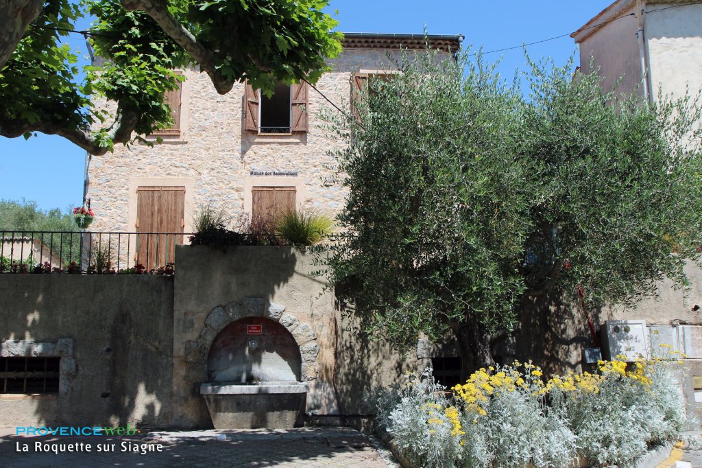 La Roquette sur Siagne dans les Alpes Maritimes.
