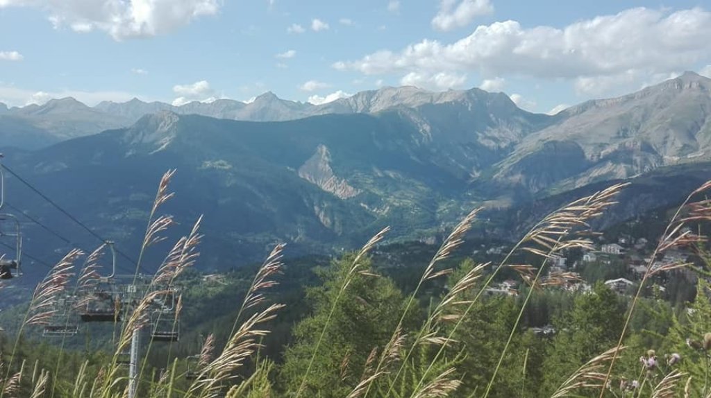 Paysage à Valberg.