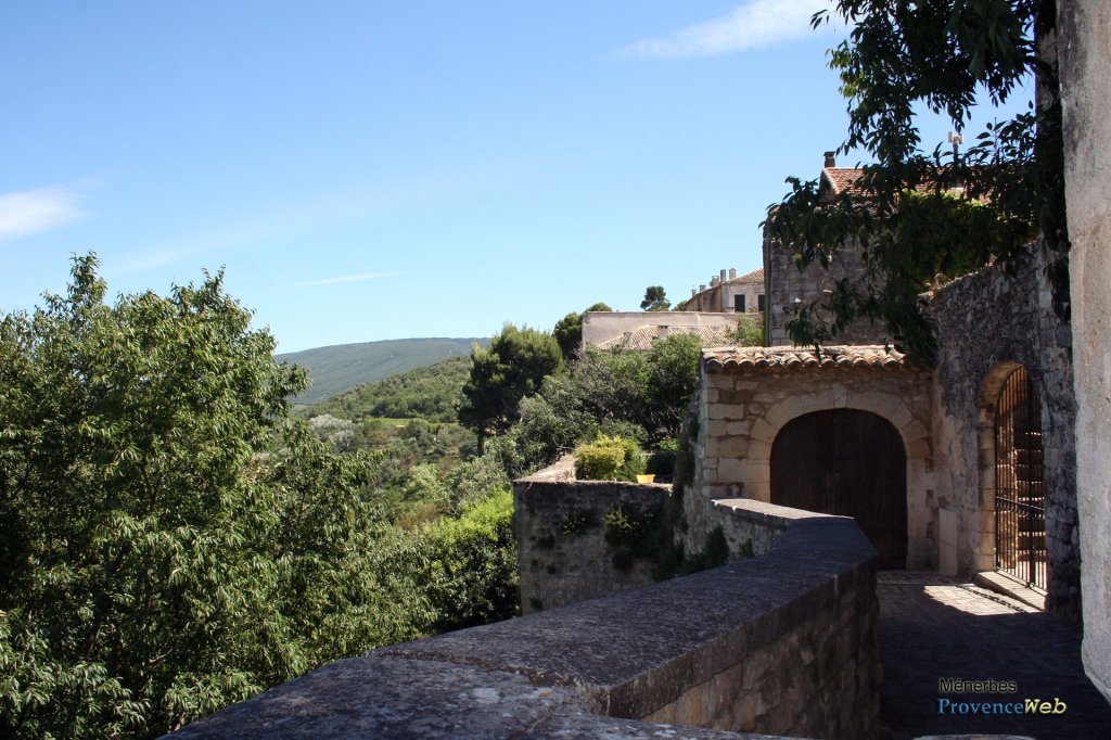 Vue à Ménerbes.
