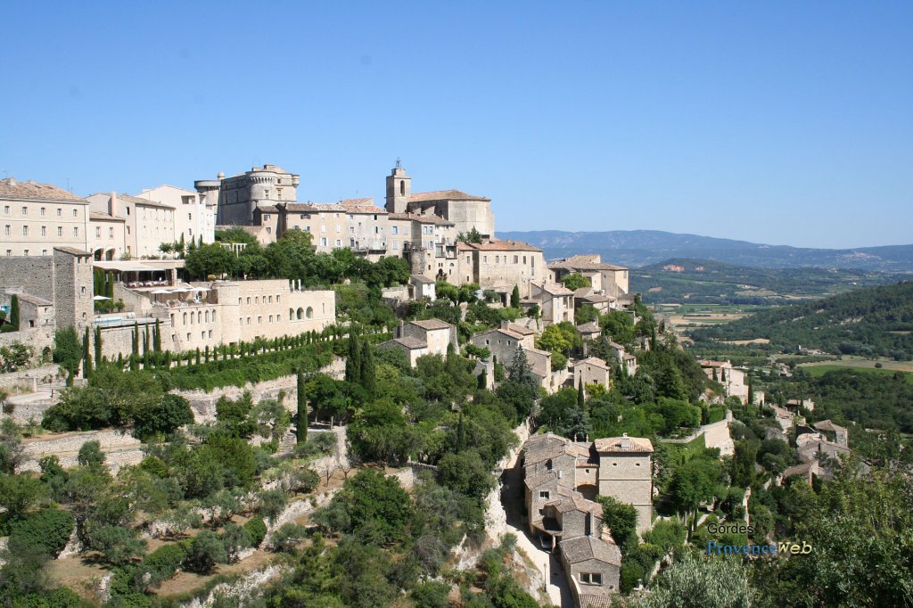 Gordes dans le Vaucluse.