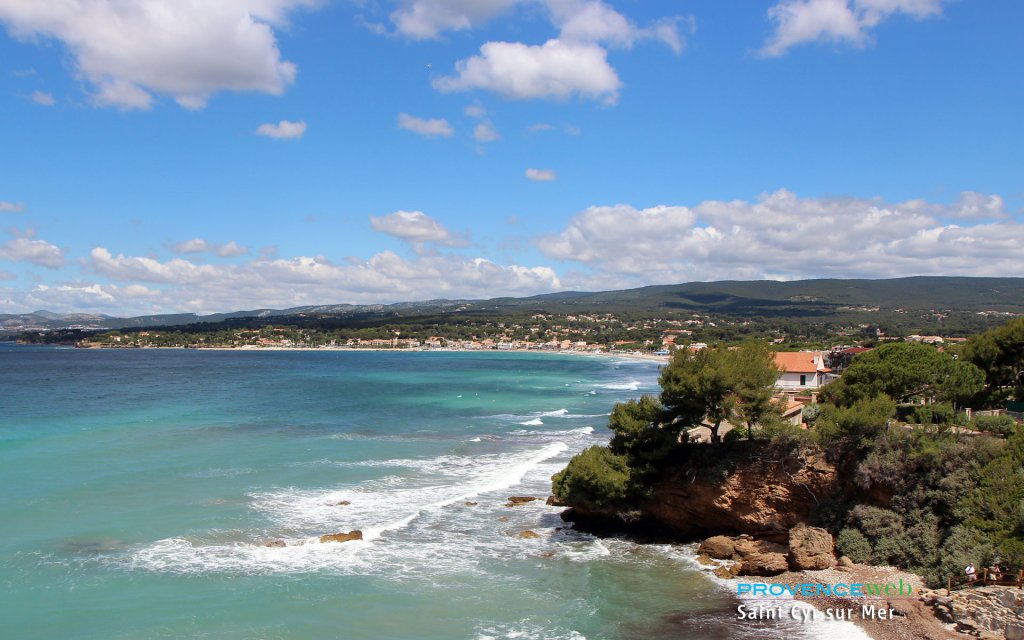 Méditerranée à Saint Cyr sur Mer.