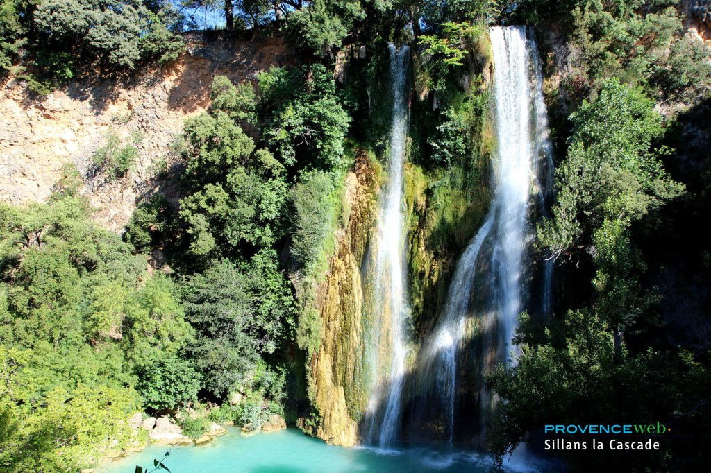 La cascade de Sillans.