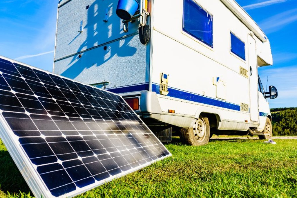 Panneau solaire pour camping car.