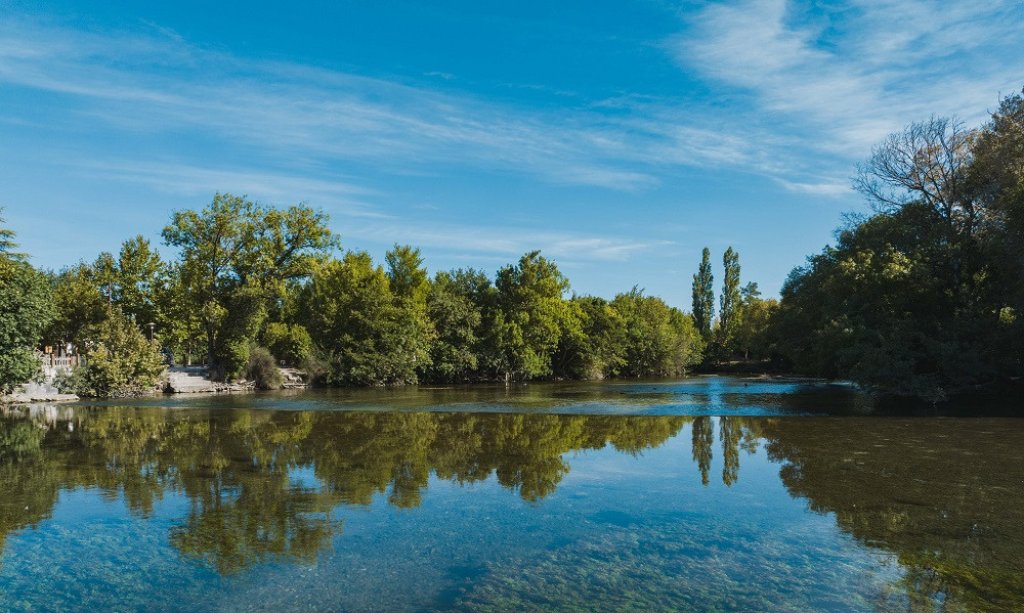 Le Partage des Eaux à l'Isle sur la Sorgue.