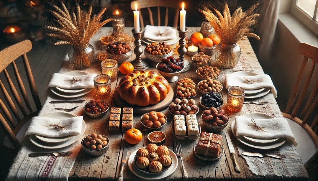 Comment présenter les 13 desserts.