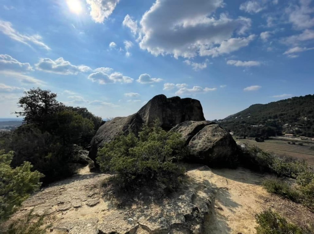 Randonnée au Rocher de Rocalinaud.