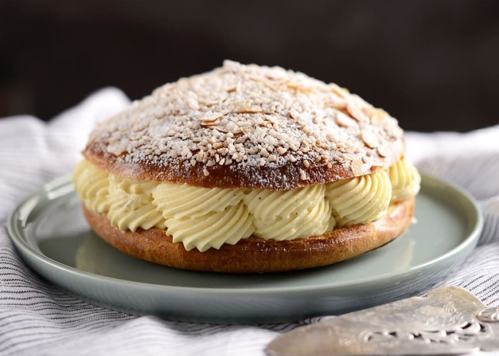 Tarte tropézienne.