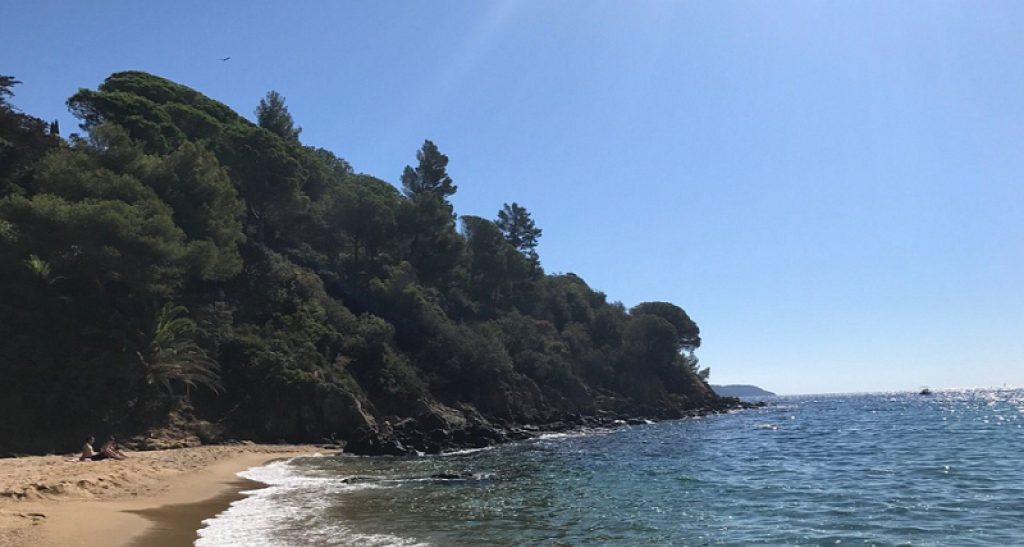 Plage du Pardigon.