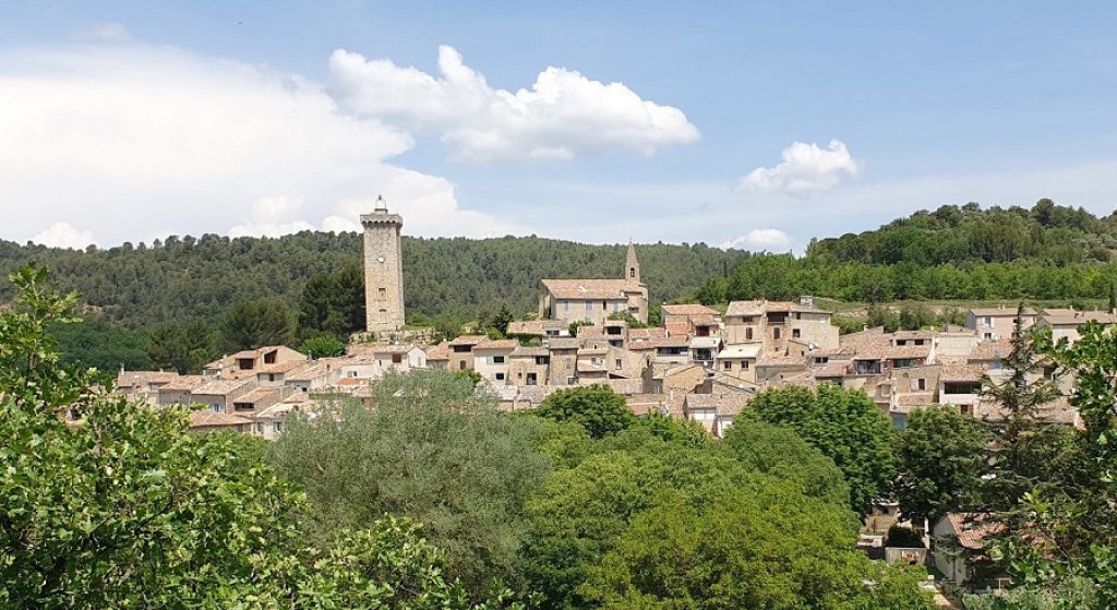 Village de Saint Martin de Brômes.