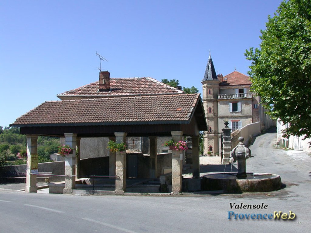 Lavoir à Valensole.