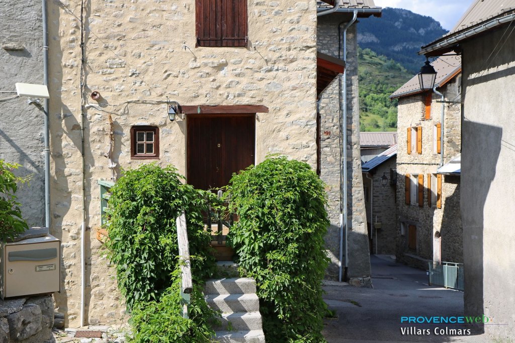 Rue à Villars Colmars.
