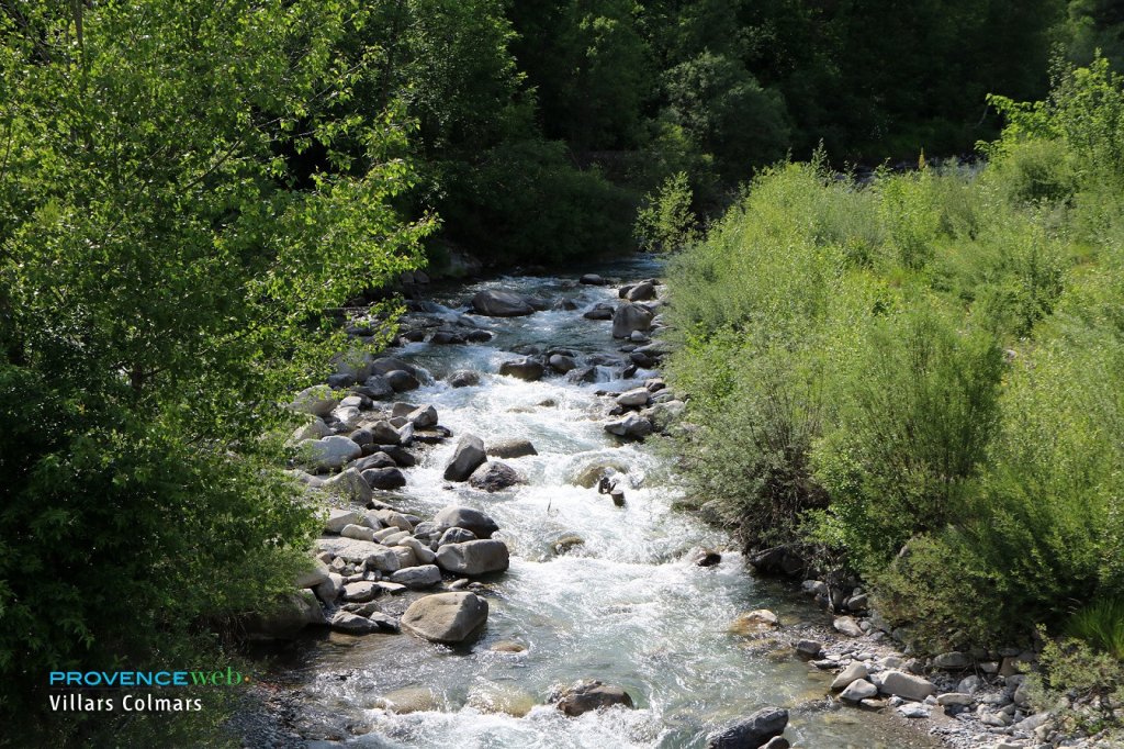 Rivière à Villars Colmars.