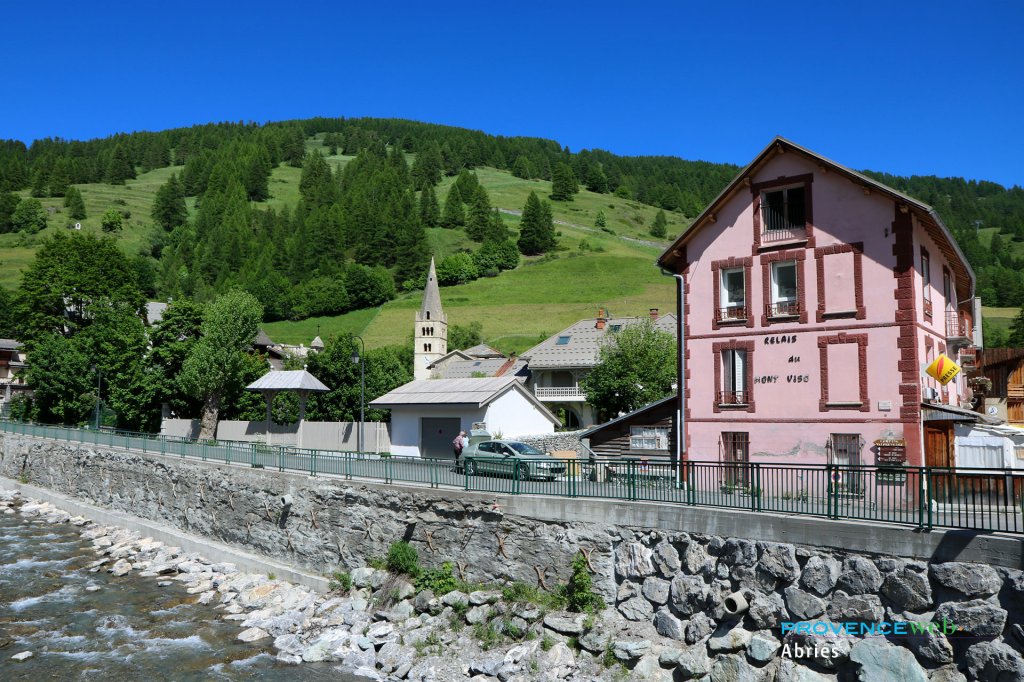 Abriès dans les Hautes Alpes.