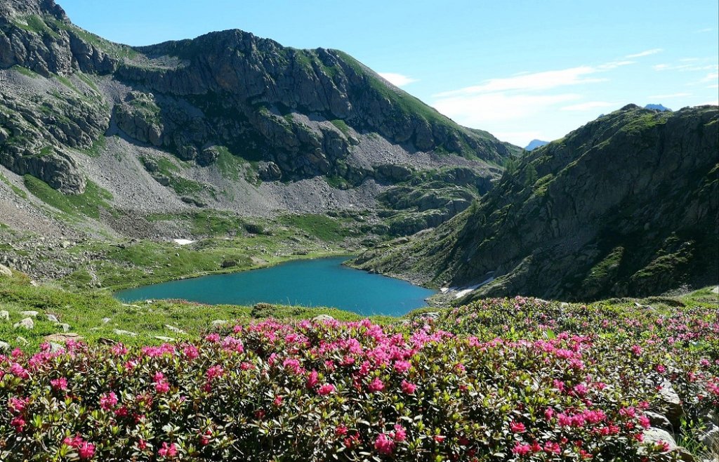 Randonnée à Isola 2000.