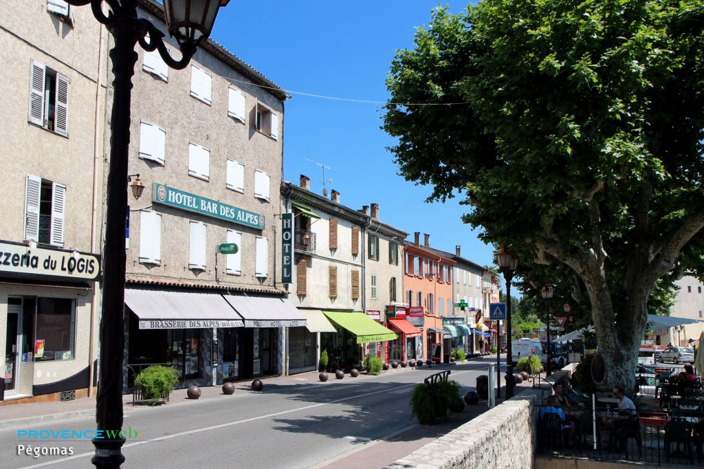 Pégomas dans les Alpes Maritimes.
